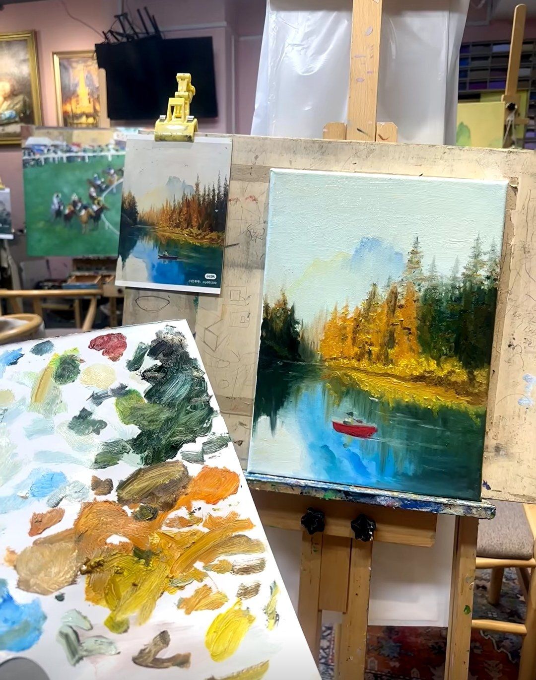 快乐画室里的故事