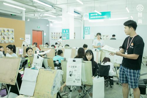 图南画室7月月考 用画卷描绘成长的痕迹