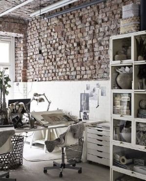 工厂风搭配 画室也能玩出新花样