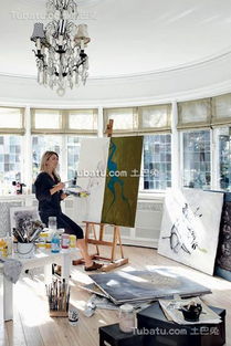 打造灵感空间 家用个人画室装修灵感集锦